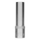 Головка торцевая удлиненная, 13 мм, 6-гранная, CrV, под квадрат 1/2 Stels