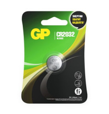 Батарейка литиевая GP CR2032, 3В