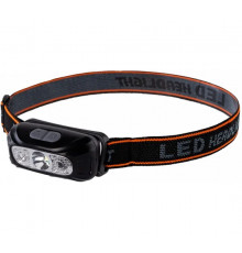 Светодиодный налобный фонарь COB+LED, сенсор, TypeC, ABC, 10 Вт Smartbuy