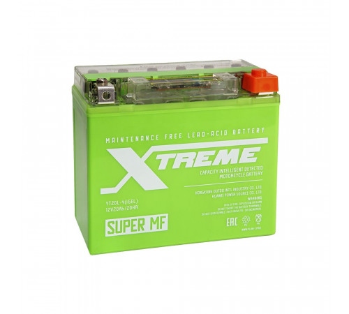 Аккумулятор мото Xtreme YT20-4 iGEL 20Ач о.п. болт