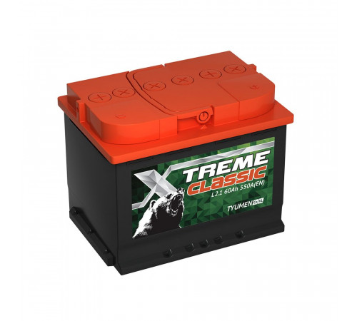 Аккумулятор 6ст-60 Standart о.п. X-TREME CLASSIC