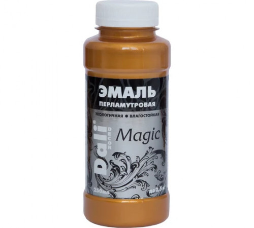 Эмаль акрил.перламутр/золото 250мл "DALI-Decor" Magic