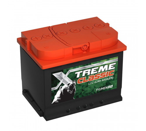Аккумулятор 6ст-62LA п.п. Standart X-TREME CLASSIC