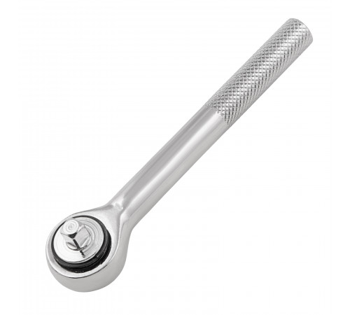 Ключ-трещотка 1/4", 45 зубьев, с переключателем, хром Sparta