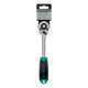 Ключ-трещотка 3/8", CrV, 72 зуба, с быстрым сбросом, матовый хром Stels