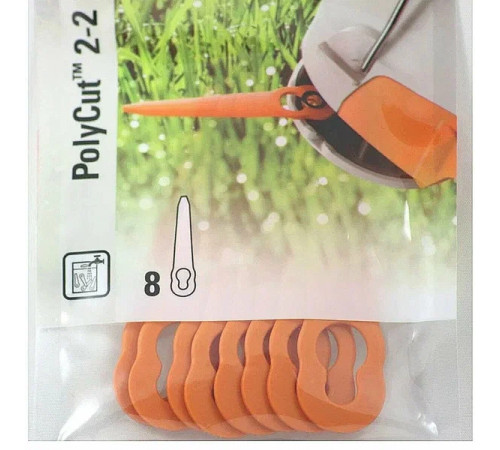 Набор ножей для триммера, PolyCut 2-2, 8 шт Stihl