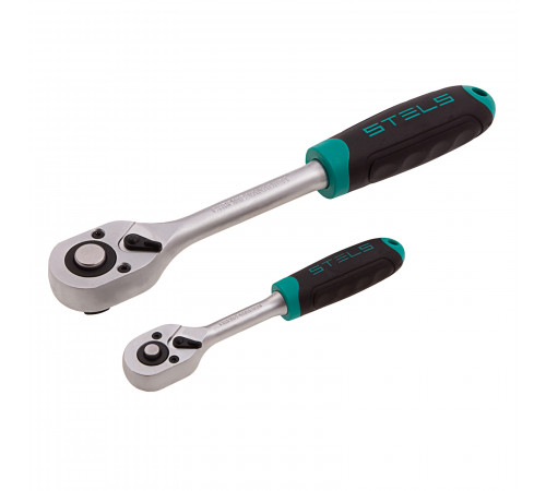 Набор инструментов, 1/2", 1/4", CrV, пластиковый кейс 82 предмета Stels