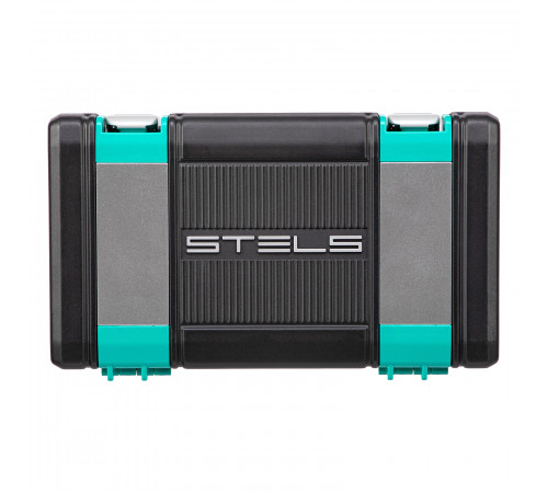Набор инструментов, 1/4", CrV, пластиковый кейс 57 предметов Stels