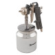 Набор пневмоинструмента, 5 пред, быстросъемное соединение, краскораспылитель с нижним бачком Matrix