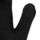 Перчатки нейлоновые, 13 класс, черные, XL