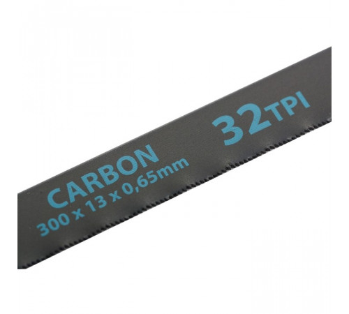Полотна для ножовки по металлу, 300 мм, 32 TPI, Carbon, 2 шт Gross