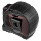 Рулетка "Doppelhaken",5 м x 25 мм,двухсторонний зацеп,Нейлон,двусторонняя шкала,авто. фиксация Gross