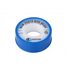 Фум лента 12 х 0,075 мм, 10 м малая AQUALINK