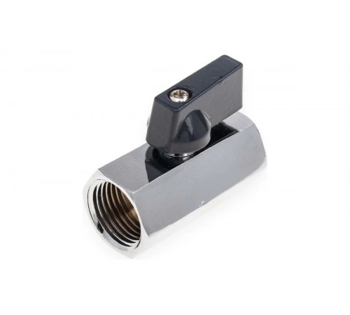 Кран шаровой мини FF 1/2" флажок AQUALINK