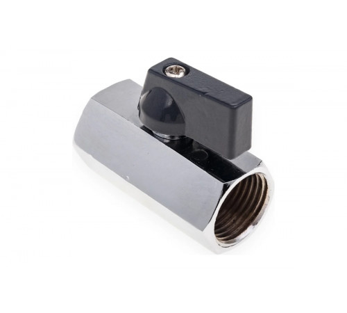 Кран шаровой мини FF 1/2" флажок AQUALINK