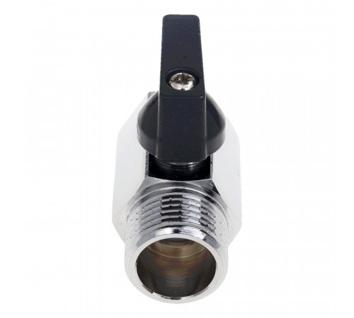 Кран шаровой мини FM 1/2" флажок AQUALINK
