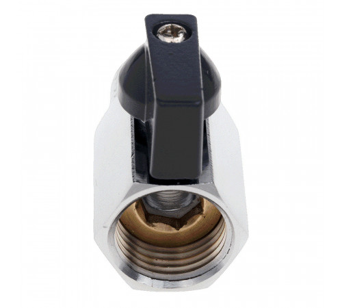 Кран шаровой мини FM 1/2" флажок AQUALINK