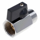 Кран шаровой мини FM 1/2" флажок AQUALINK