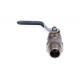 Кран шаровой со сгоном прямой FM 3/4" U ручка AQUALINK
