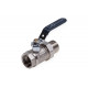 Кран шаровой со сгоном прямой FM 3/4" U ручка AQUALINK