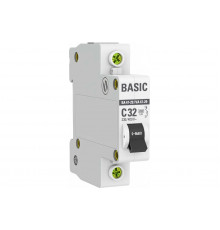 Автоматический выключатель 1P 32А (C) 4,5кА ВА 47-29 EKF Basic