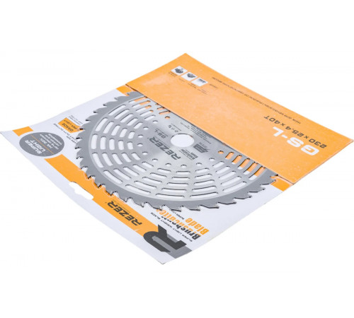 Нож для мотокосы 230 х 25,4 мм, 40Т Rezer SUPER LIGHT GS-L
