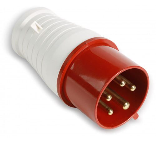 Вилка переносная 025 3Р+РЕ+N 32А 380В IP44 Smartbuy