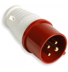 Вилка переносная 024 3Р+РЕ 32А 380В IP44 Smartbuy