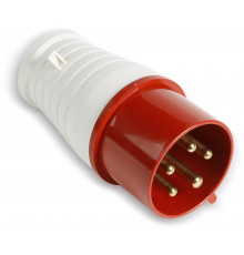 Вилка переносная 015 3Р+РЕ+N 16А 380В IP44 Smartbuy