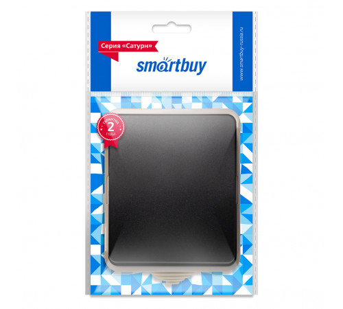 Выключатель 1 клавишный Smartbuy о/у, 10А, IP54, бежевый, "Сатурн"