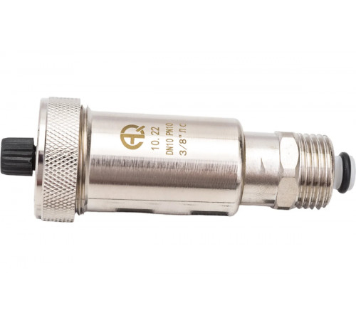 Воздухоотводчик автоматический (поплавковый) 3/8" с отсекающим клапаном 1/2" AQUALINK