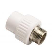 Муфта комбинированнaя 25 х 3/4 M (ПП) AQUALINK