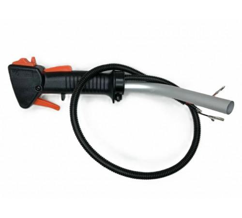 Рукоятка правая + трос газа \ мотокос 33, 43 см³ \ Ø19 мм Carver