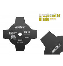 Нож для мотокосы 255 х 25,4 мм, 4-х лучевой Rezer BC-14