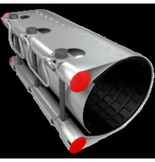 Муфта ремонтная Clamp d=159 (159-170) STRAUB NBR/ES 1 замок, L-300 мм