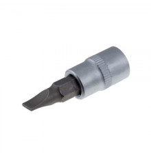 Головка со вставкой 1/4" шлиц (SL7, L=38мм) AVS BS14FD7