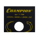 Нож для мотокосы 225 х 20 мм, 26T, с долотообразными зубцами Champion