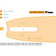 Шина D025 325 1,6 62 (37см/15") \ 386 L 8 M  \ Stihl 260-280 \ Rezer