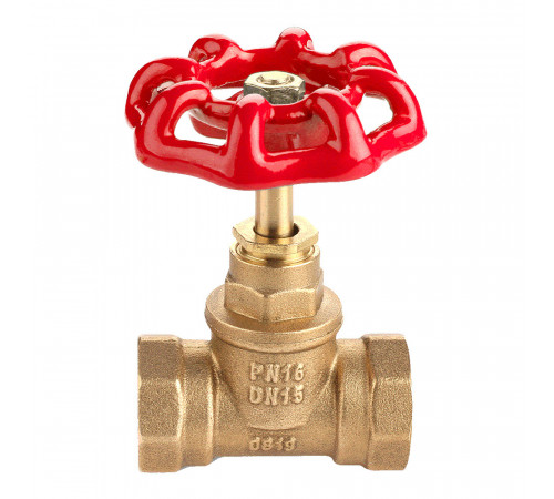 Клапан запорный 1/2" вентиль 15Б1п AQUALINK
