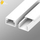 Кабель-канал 15 x 10 мм, 2 м, белый ПВХ AGIS Profile