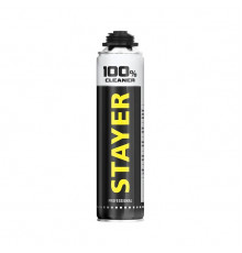 Очиститель монтажной пены, 100% Cleaner 500 мл STAYER