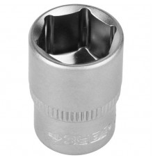 Головка торцовая МАСТЕР 10 мм, 1/4", Cr-V, FLANK ЗУБР