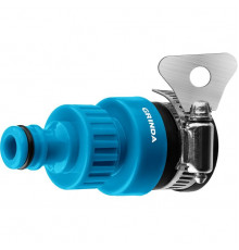 Адаптер пластиковый с хомутом TI-34 3/4" Grinda PROLine