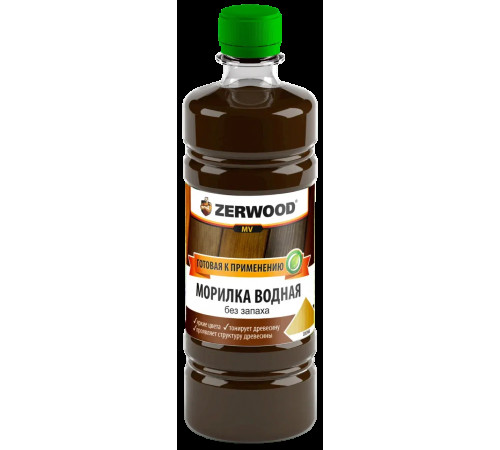 Морилка водная MV Сосна 0,5 л ZERWOOD