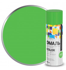 Аэрозольная эмаль акриловая универсальная "COLOR" Светло-зеленая 101, 520 мл ЛАКРА