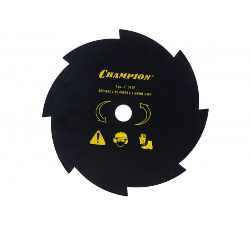 Нож для мотокосы 255 х 25,4 мм, 8Т Champion