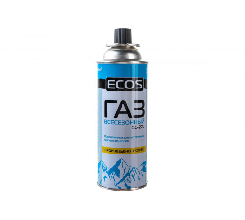Газ всесезонный темп.режим от -10 до +35, 220 г Ecos