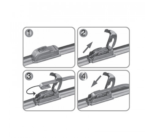 Щетка стеклоочистителя AVS Optimal Line OL-20 (50см)