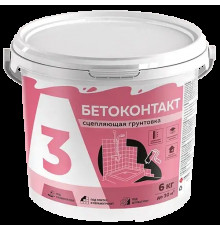 БЕТОКОНТАКТ сцепляющая грунтовка 6 кг А3