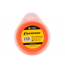 Леска триммерная, 2,4 мм х 15 м (витой квадрат) Champion Twisted Square